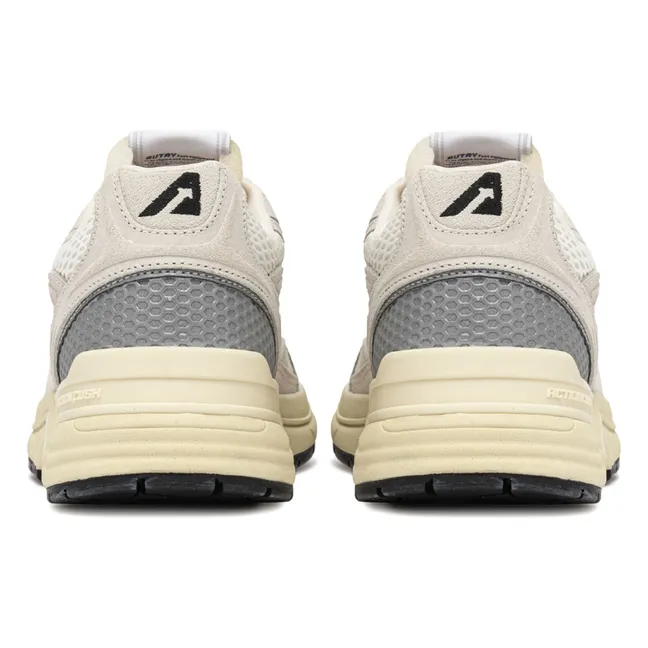 Hyperway Low Sneakers Wildleder | Weiß