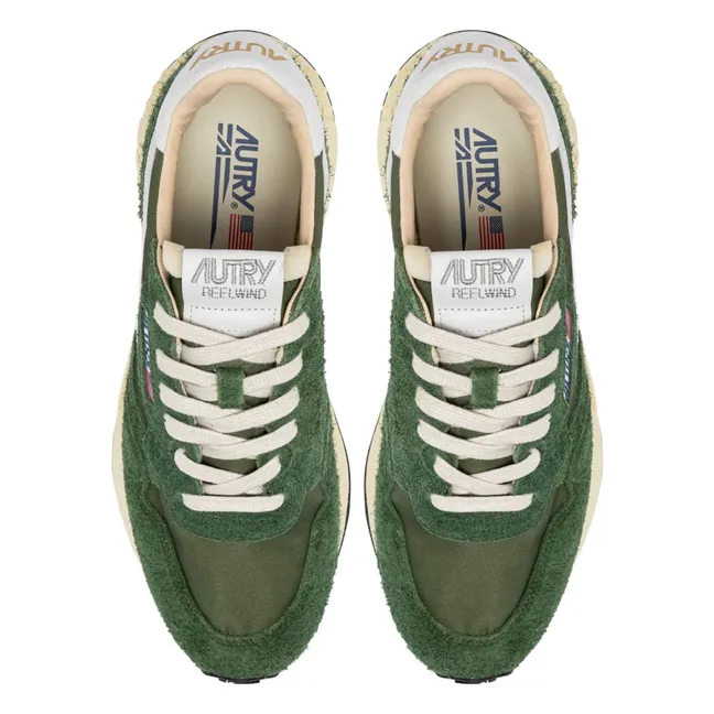 Sneakers Reelwind Low Nylon | Dunkelgrün