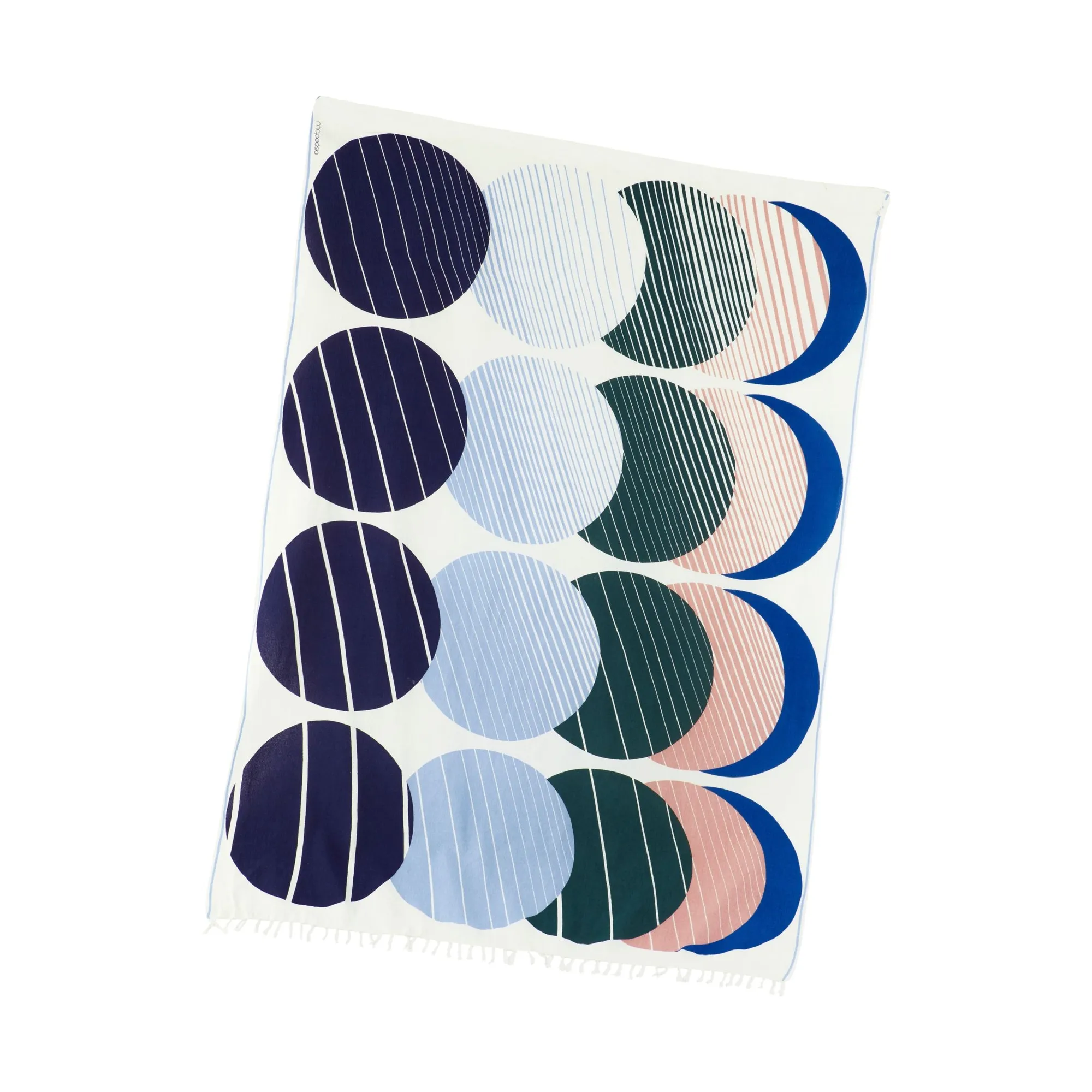 Mapoésie Lilac Beach Towel Cinétique