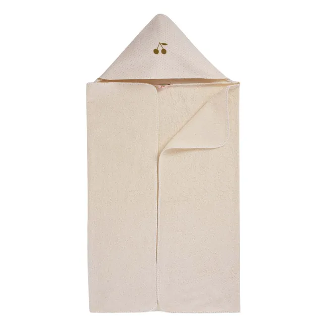 Coffret Naissance Cape de Bain Brosse et Huile | Naturel