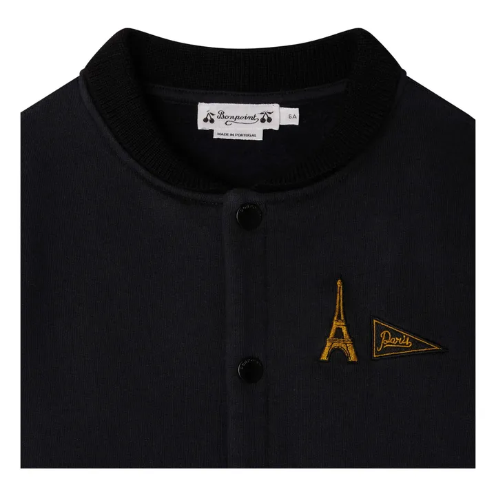 Veste Jaber Coton Bio | Noir- Image produit n°2