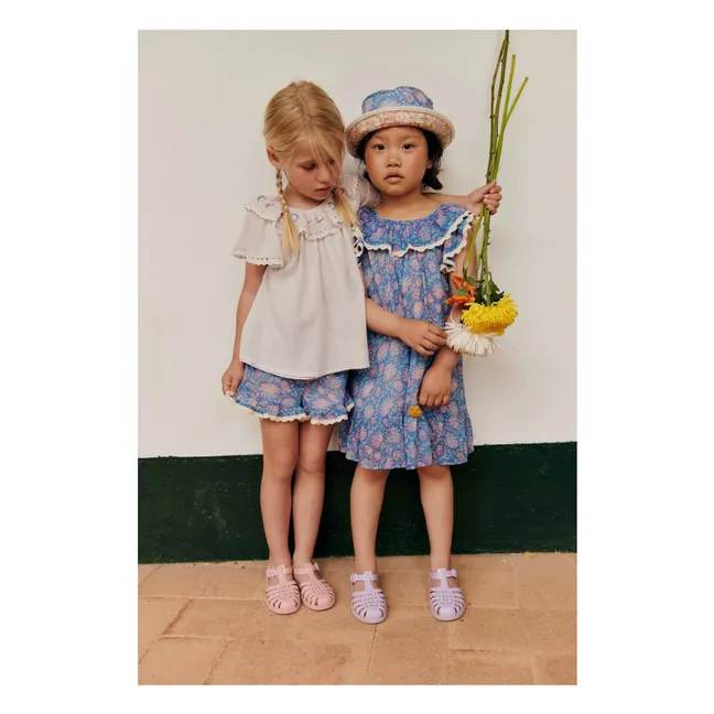 Short Vallaloid Coton Bio | Bleu