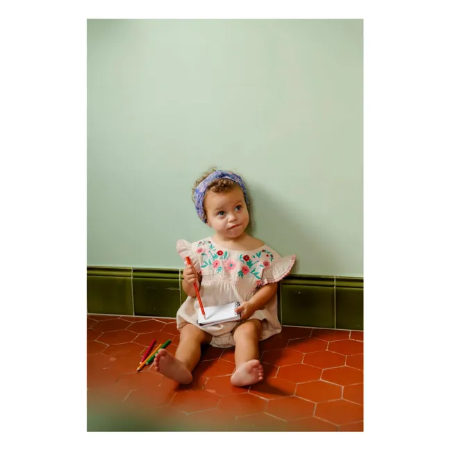 Strampelanzug Nusha | Cremefarben