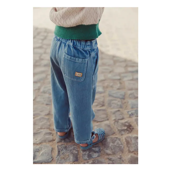 Pantalon Borshan Coton Bio | Denim