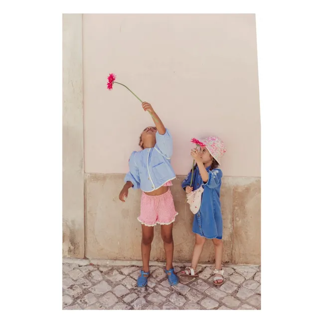 Veste Joulia Coton Bio | Bleu ciel