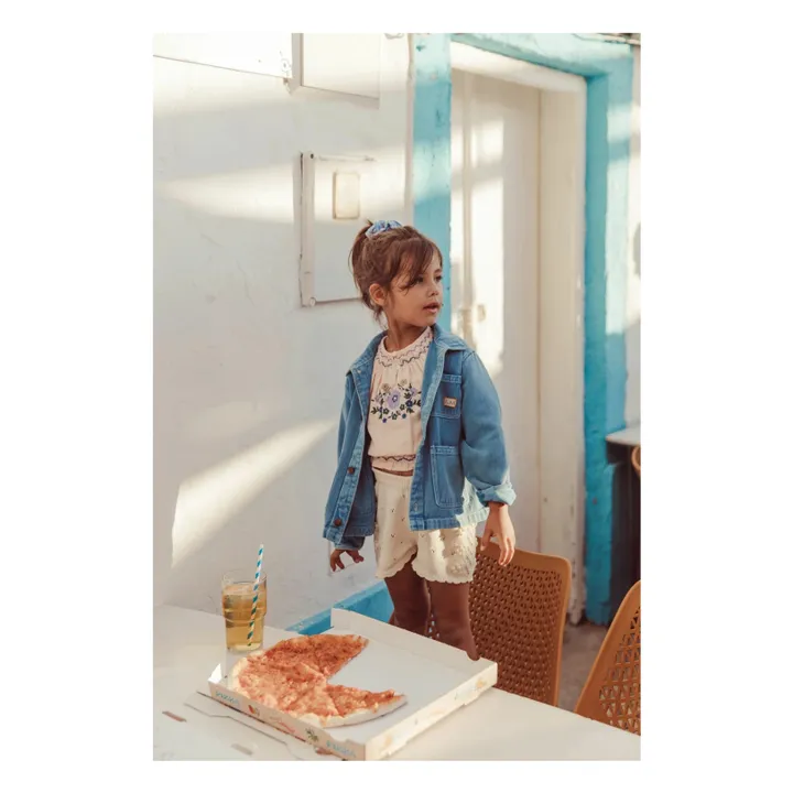 Veste en Jean Raphael Coton Bio | Denim- Image produit n°2