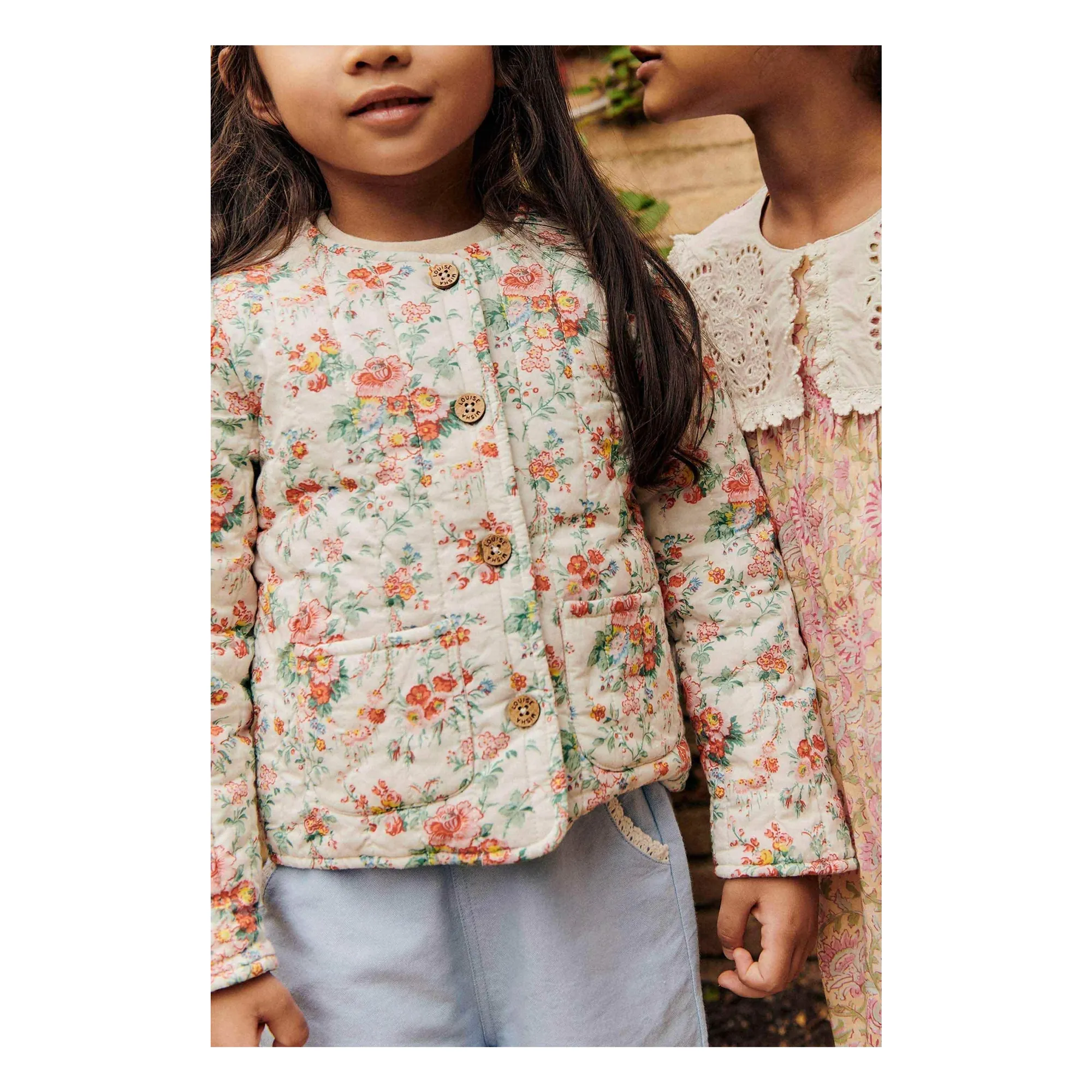 Veste Astrid Coton Bio | Crème- Image produit n°1
