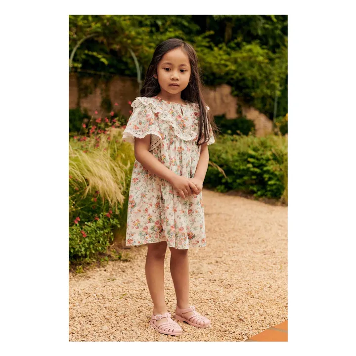 Robe Siloe Coton Bio | Crème- Image produit n°1