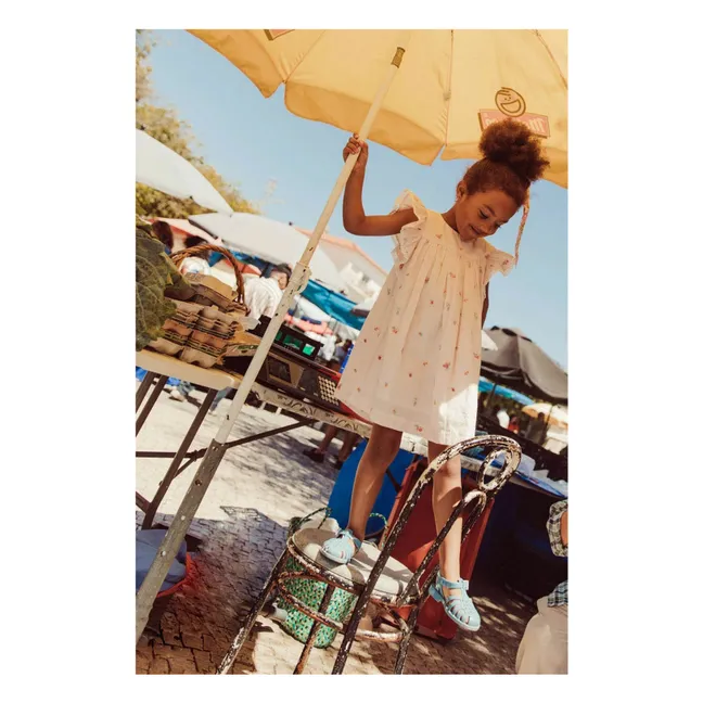 Robe Shanti Coton Bio | Rose pâle