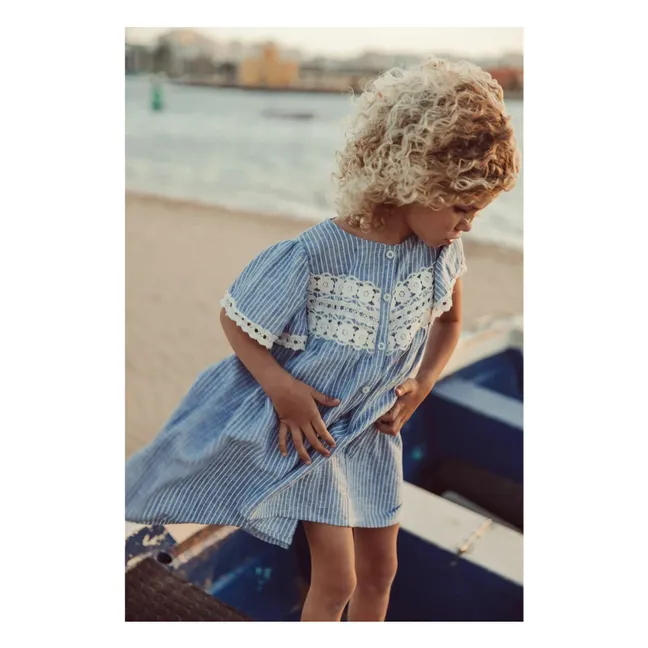 Robe Morlina Lin | Bleu