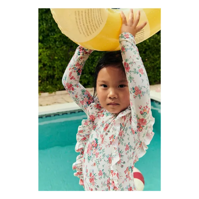 Maillot de Bain Aurélie Fibres Recyclées | Crème