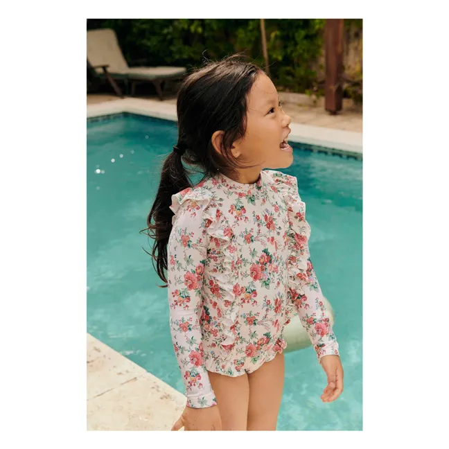 Maillot de Bain Aurélie Fibres Recyclées | Crème