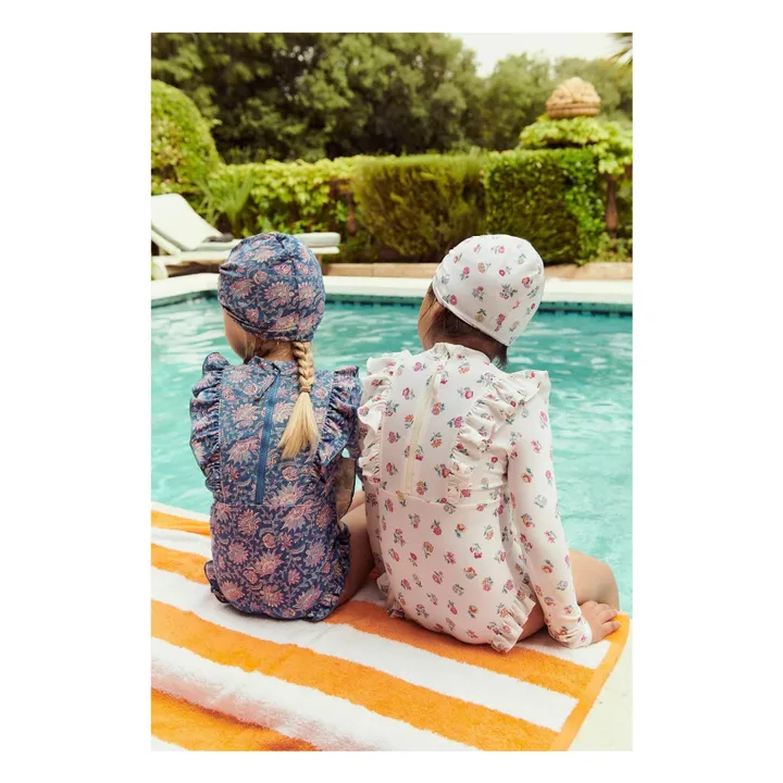 Bañador de fibras recicladas Aurélie | Azul- Imagen del producto n°3