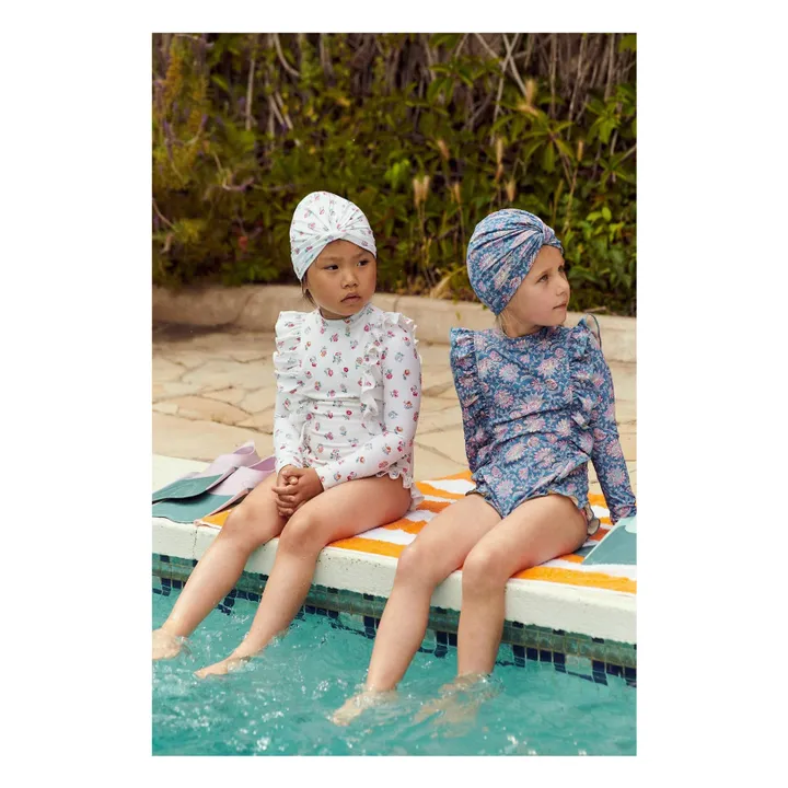 Maillot de Bain Aurélie Fibres Recyclées | Bleu- Image produit n°2