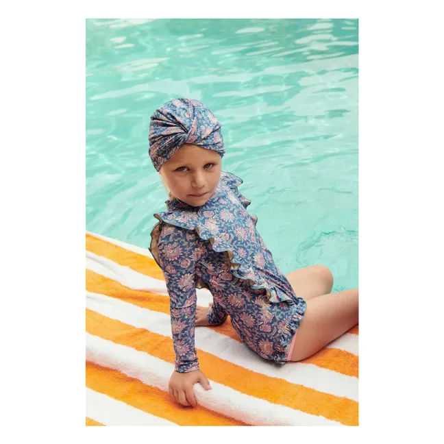Maillot de Bain Aurélie Fibres Recyclées | Bleu