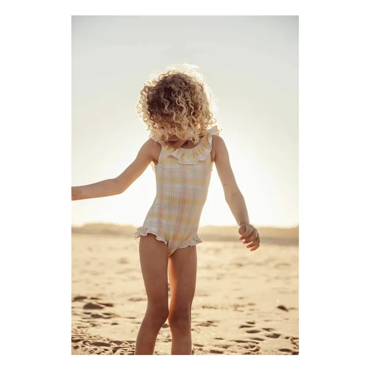 Maillot de Bain Andrea Positano Fibres Recyclées | Ecru- Image produit n°1