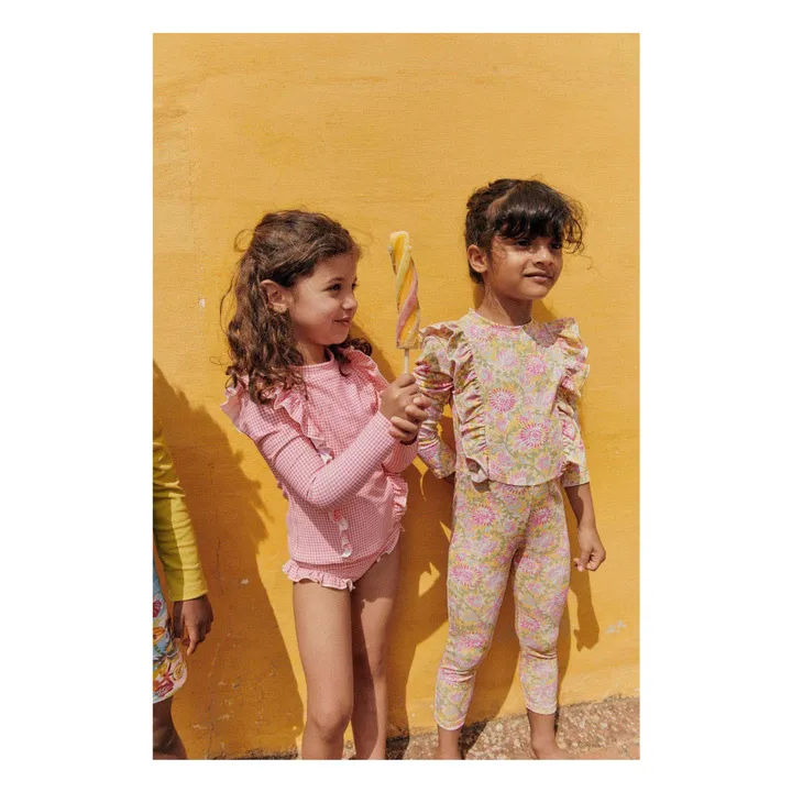 Bañador de fibra reciclada Yanika | Rosa- Imagen del producto n°3
