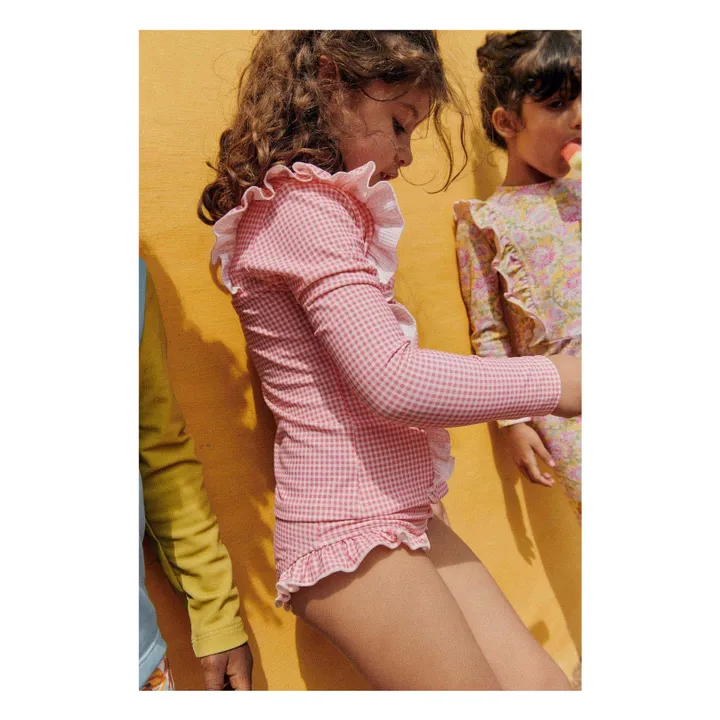 Bañador de fibra reciclada Yanika | Rosa- Imagen del producto n°2