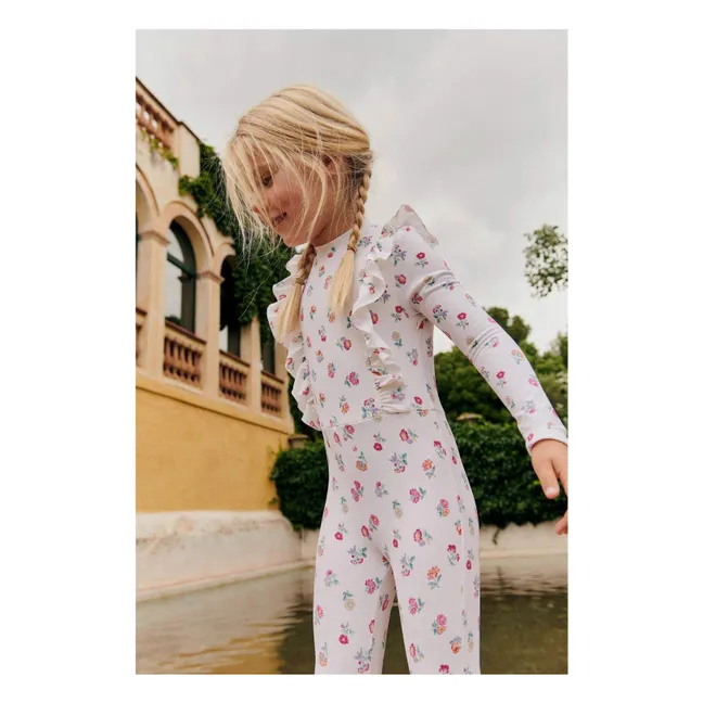 Combinaison de Bain Linette Fibres Recyclées | Ecru