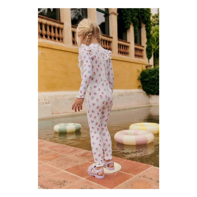 Combinaison de Bain Linette Fibres Recyclées | Ecru