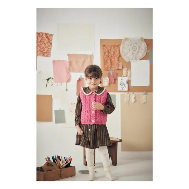 Collants Epais Chuka | Ecru- Image produit n°1