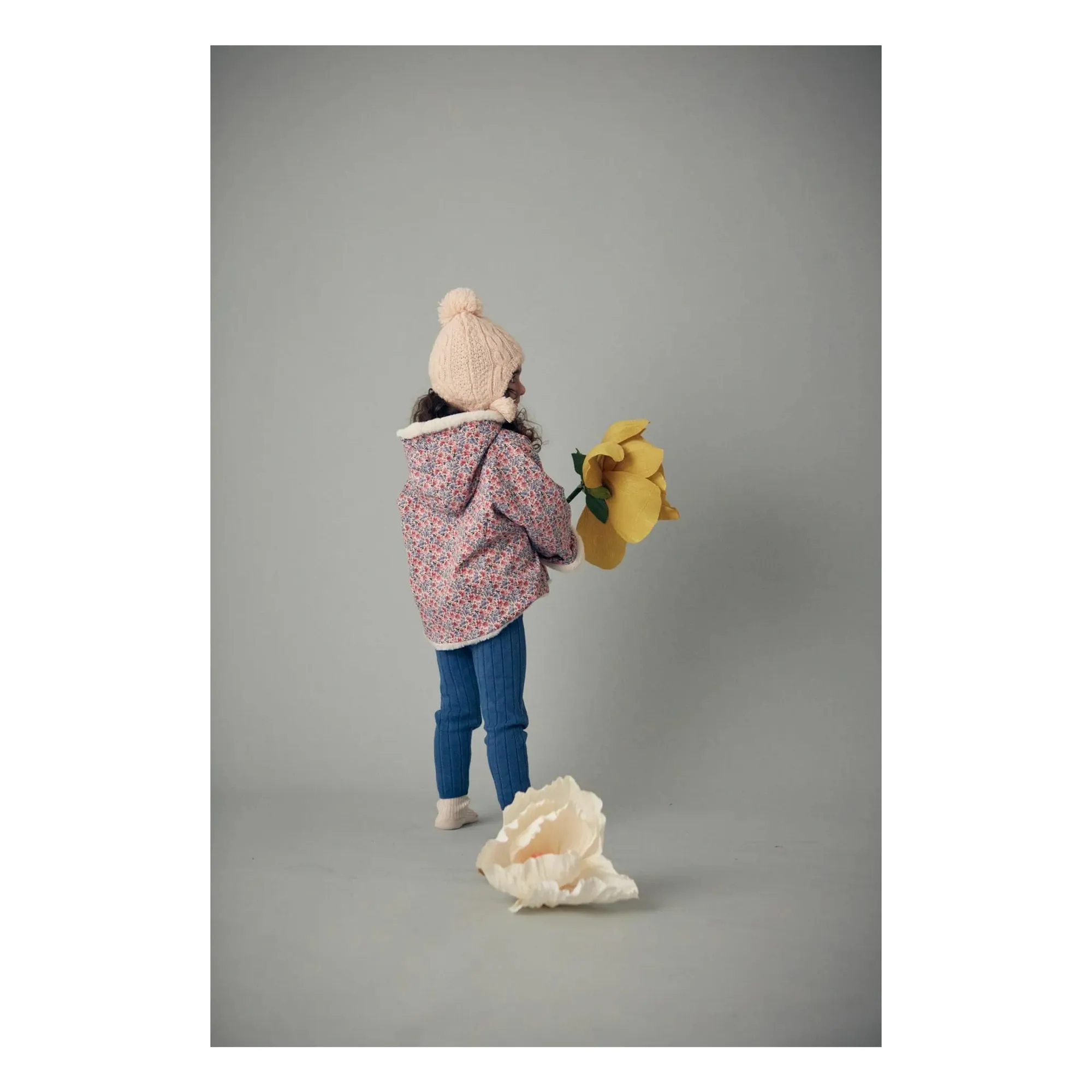Reversible Felvet Water Repellent Coat | Pink- Product image n°3