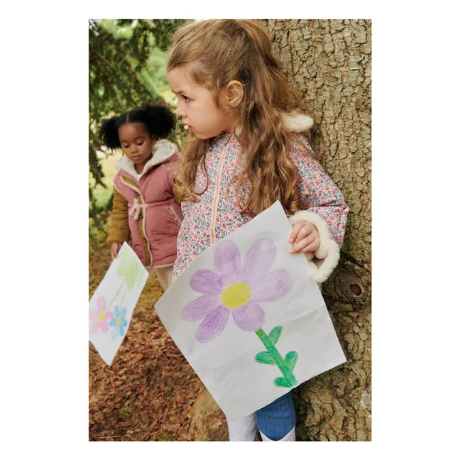 Manteau Réversible Felvet Déperlant | Rose