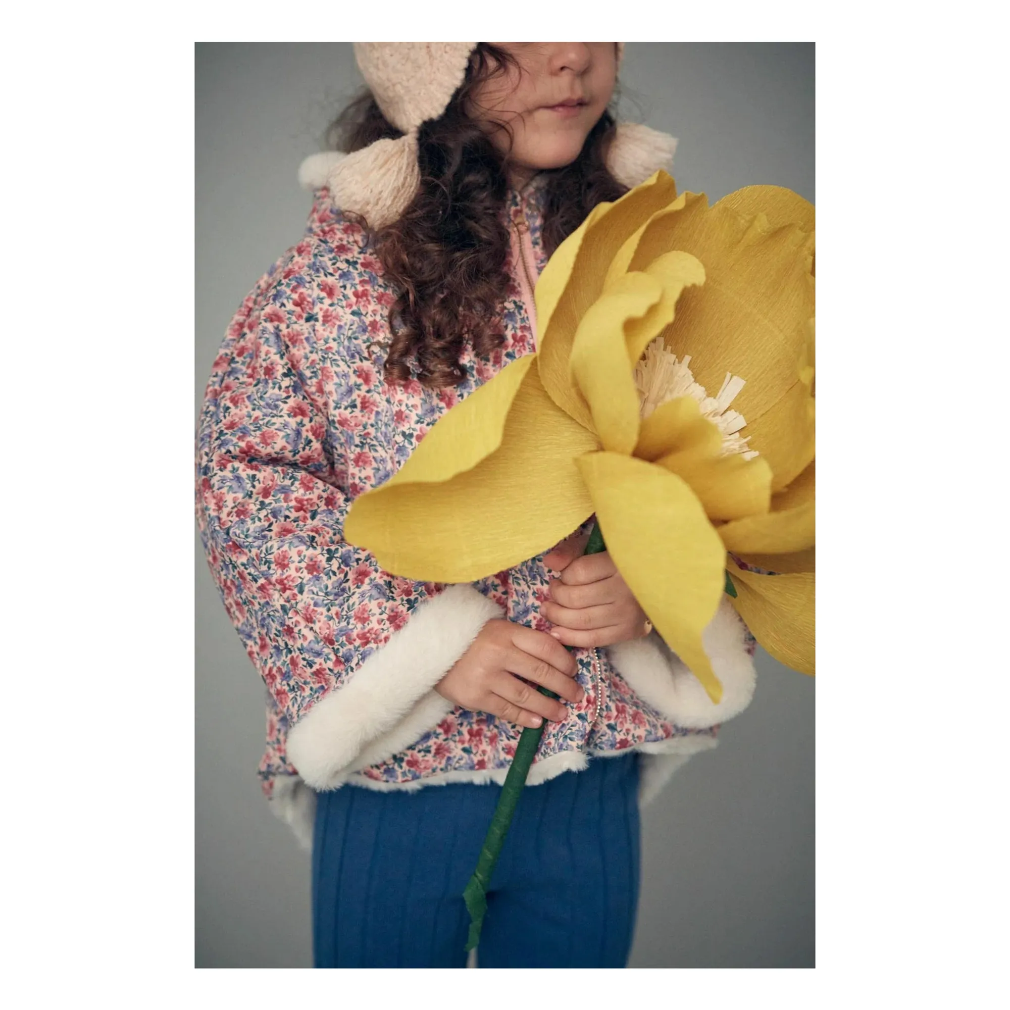 Reversible Felvet Water Repellent Coat | Pink- Product image n°4