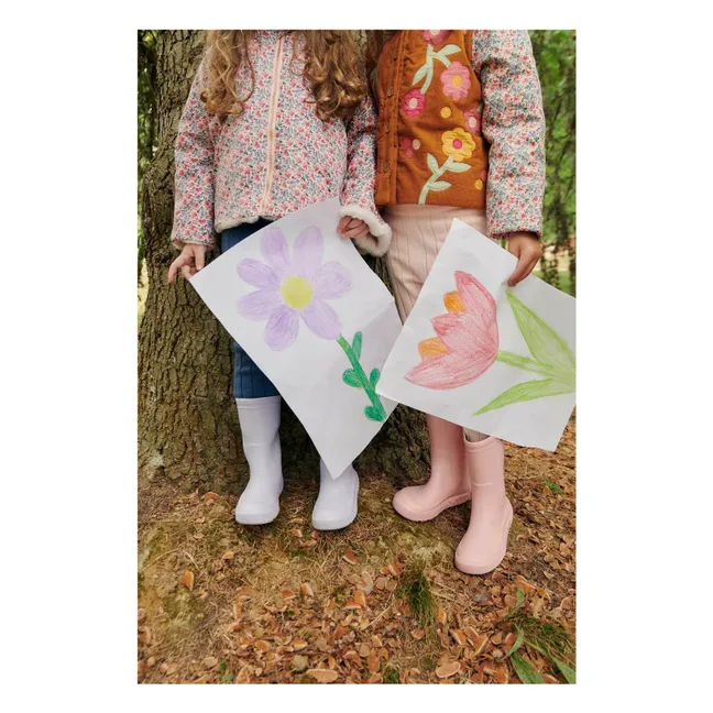 Abrigo reversible Felvet Water Repellent | Rosa