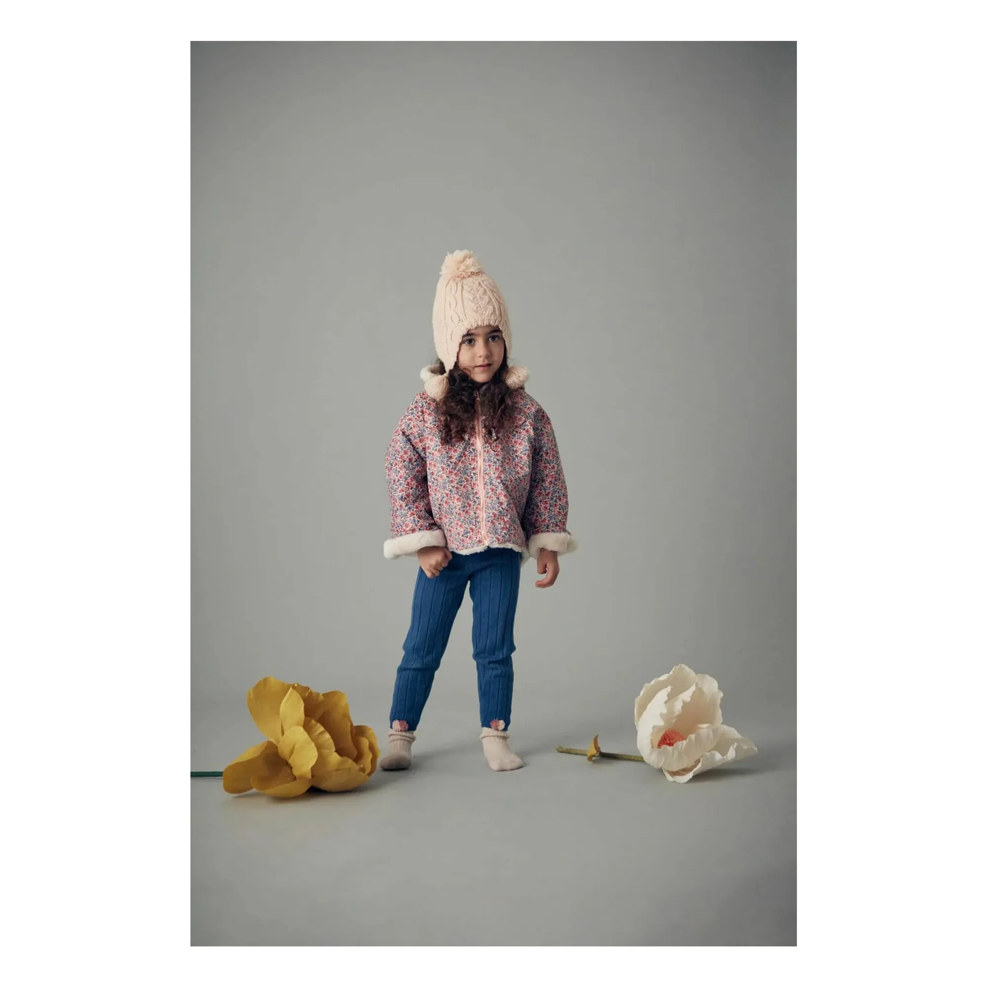 Reversible Felvet Water Repellent Coat | Pink- Product image n°0
