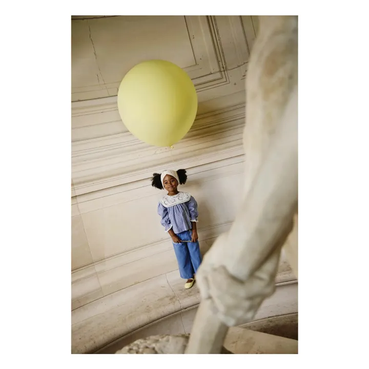 Blouse Henriette Vichy | Bleu- Image produit n°5