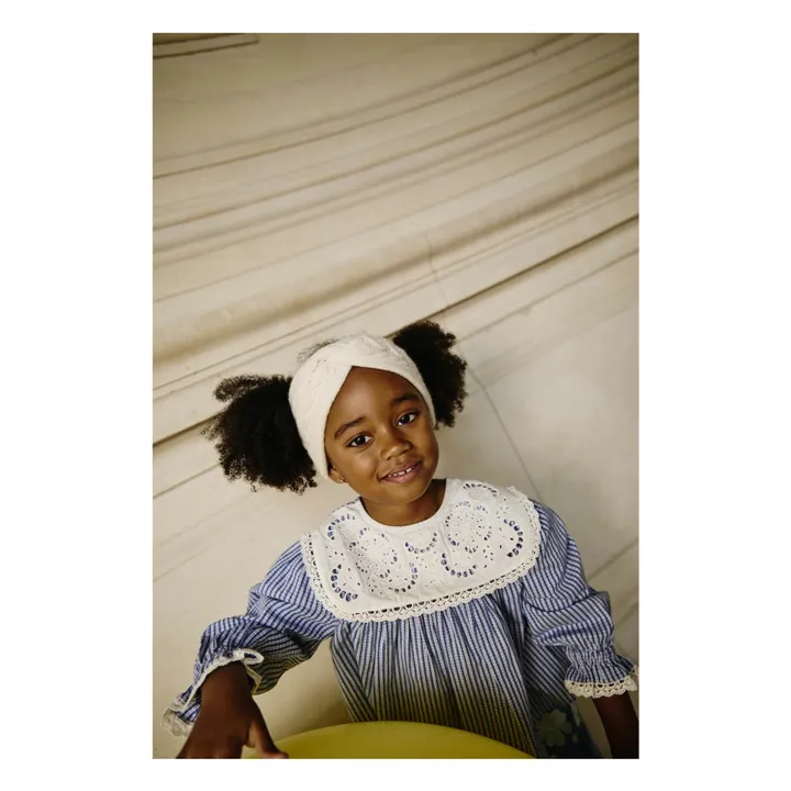 Blouse Henriette Vichy | Bleu- Image produit n°4