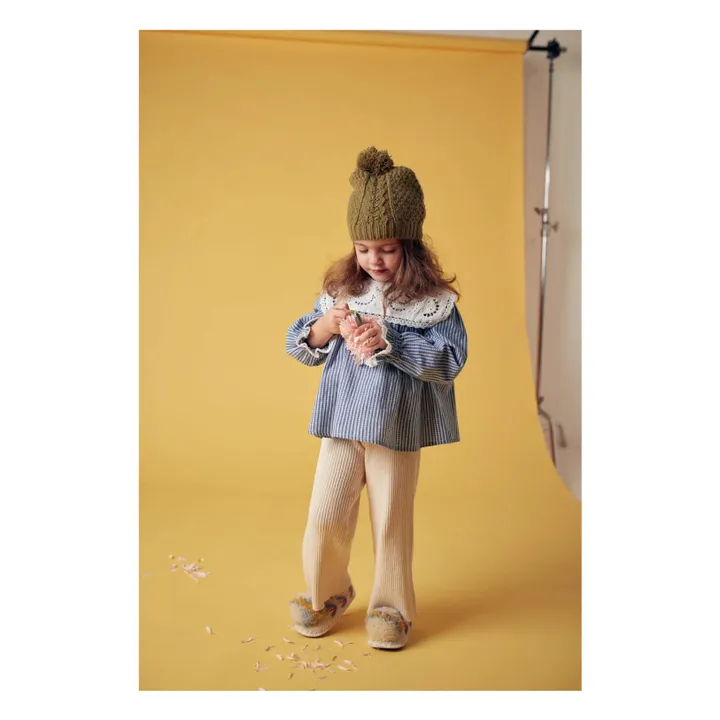 Blouse Henriette Vichy | Bleu- Image produit n°2