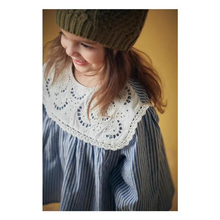 Blouse Henriette Vichy | Bleu- Image produit n°3