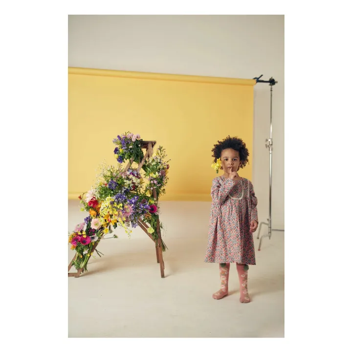 Robe Roulotta Fleurie | Rose- Image produit n°2