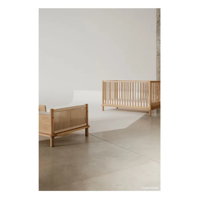 Lit bébé évolutif 70x140 Latitude | Chêne