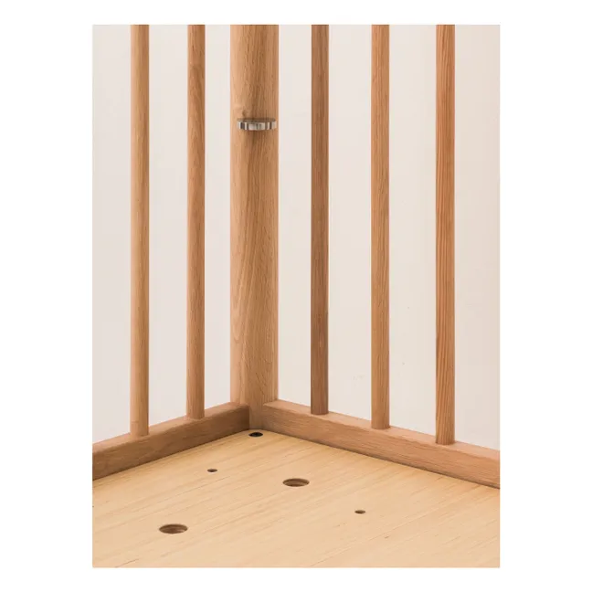 Lit bébé évolutif 70x140 Latitude | Chêne