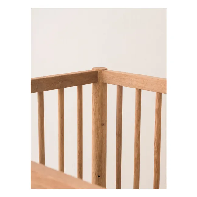 Lit bébé évolutif 70x140 Latitude | Chêne