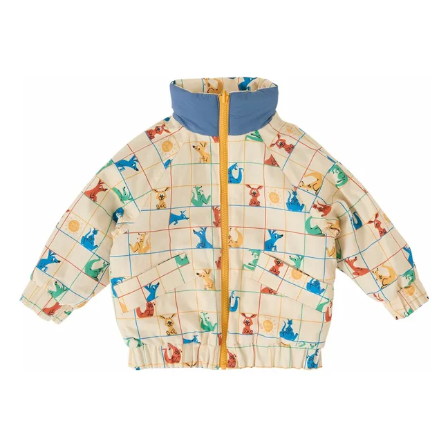 Hopscotch Reversible Jacket | Blue