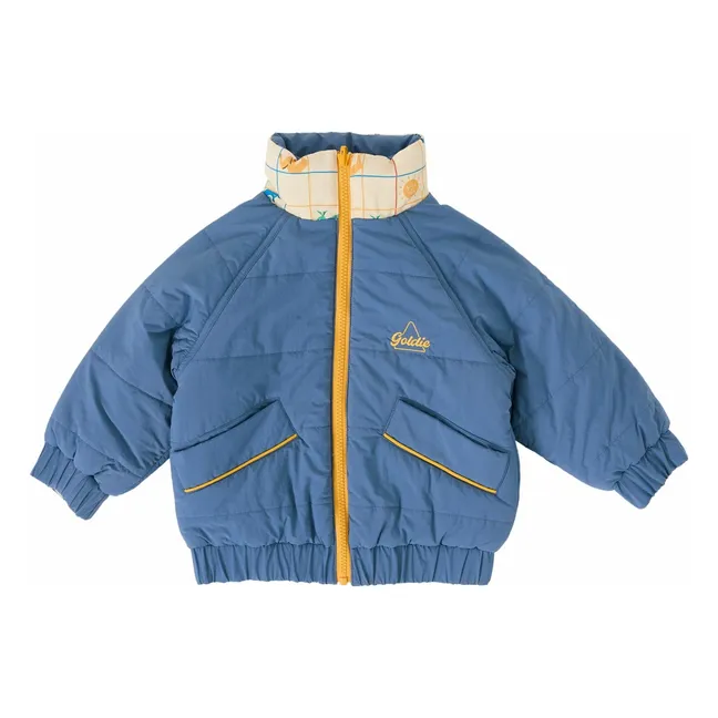 Hopscotch Reversible Jacket | Blue