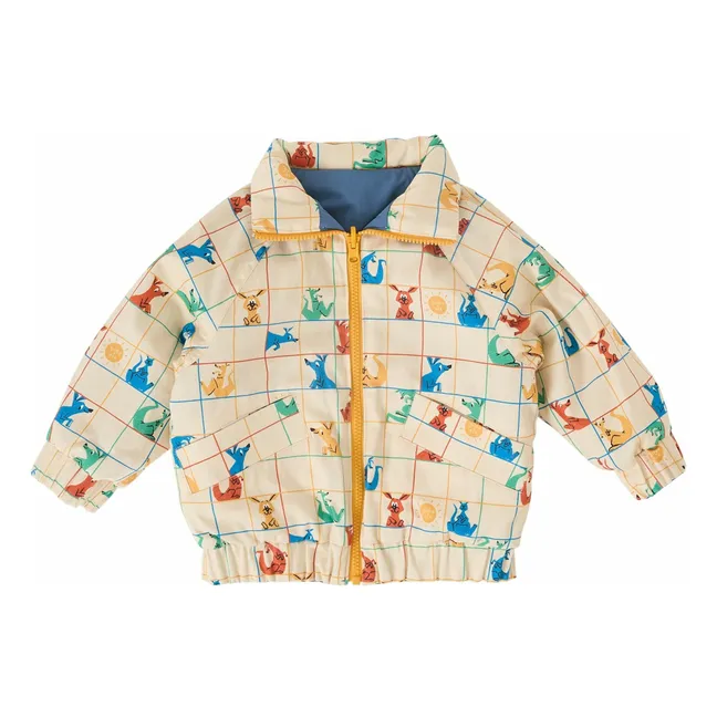 Chaqueta reversible Hopscotch | Azul