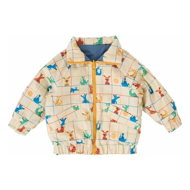 Hopscotch Reversible Jacket | Blue