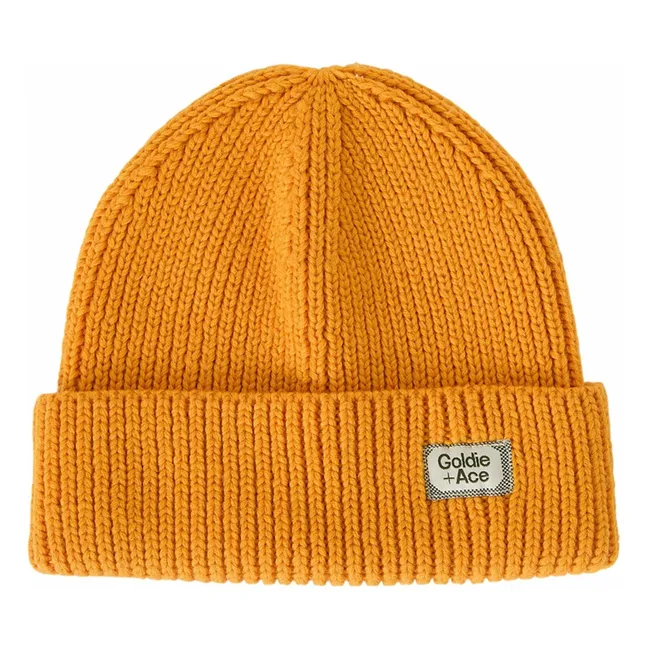 Bonnet Laine Mérinos | Orange