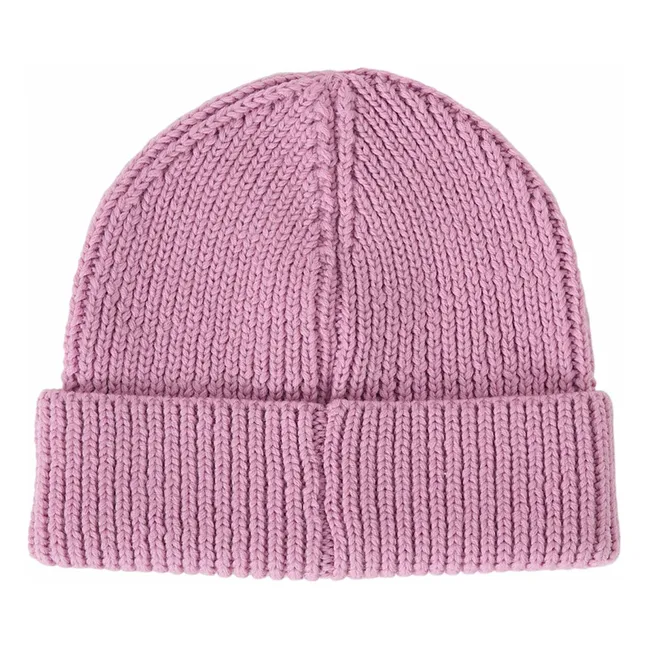 Bonnet Laine Mérinos | Rose