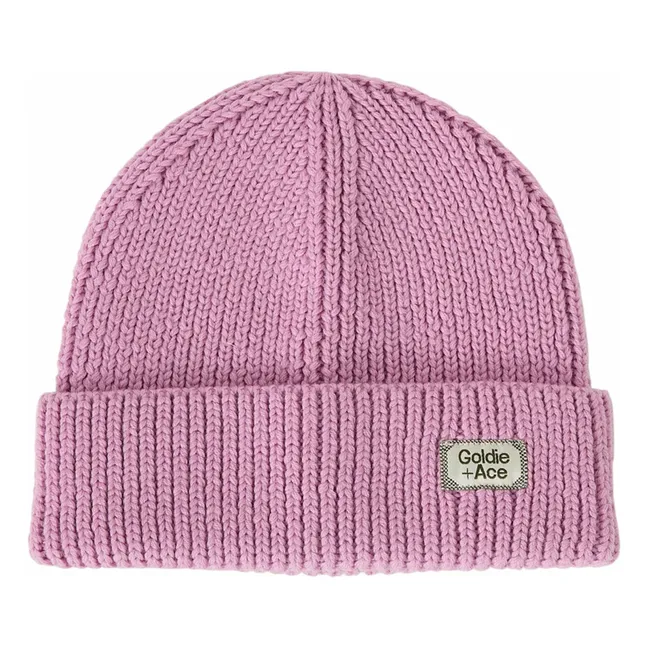 Bonnet Laine Mérinos | Rose