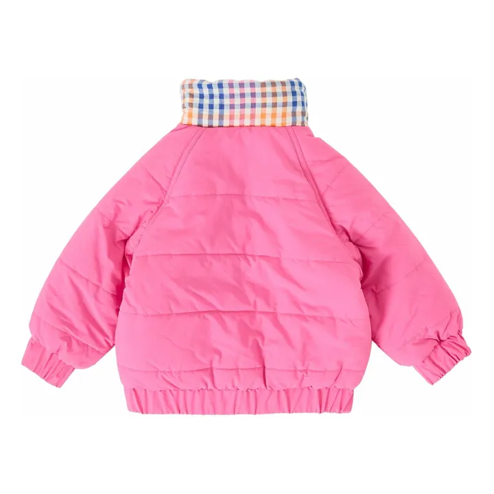 Blouson Réversible Rainbow Gingham | Rose- Image produit n°6