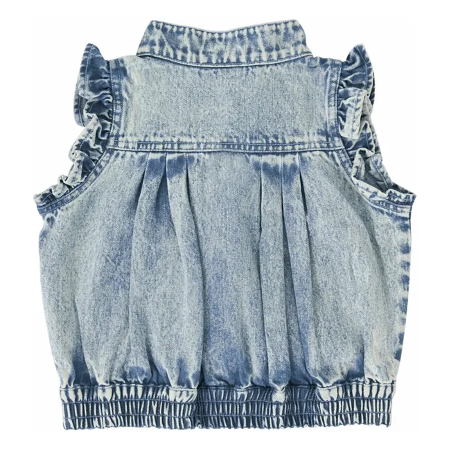 Veste Sans Manches Elodie | Denim