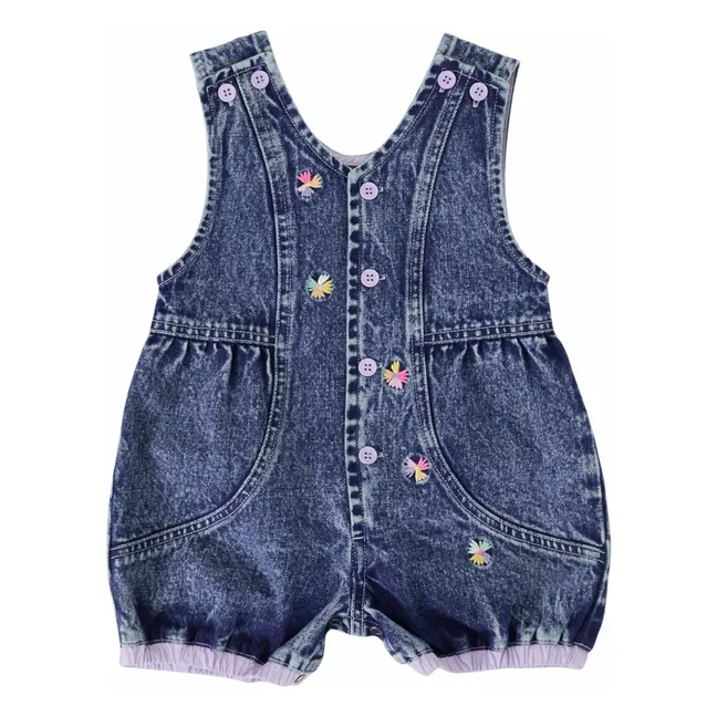 soor ploom oona デニム　ロンパース　3y SOOR PLOOM - Soor ploom oona romper embroidered denimの通販