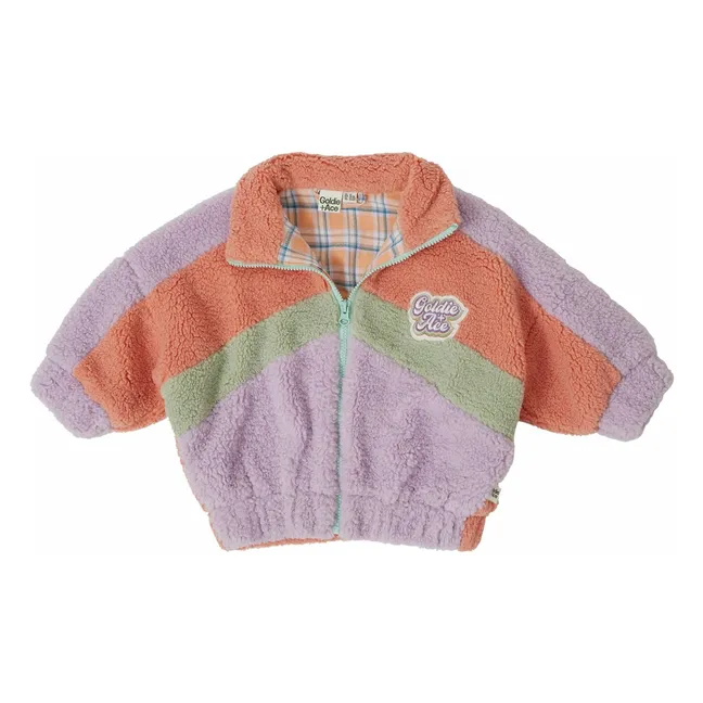 Blouson Frankie Sherpa | 	Lilas