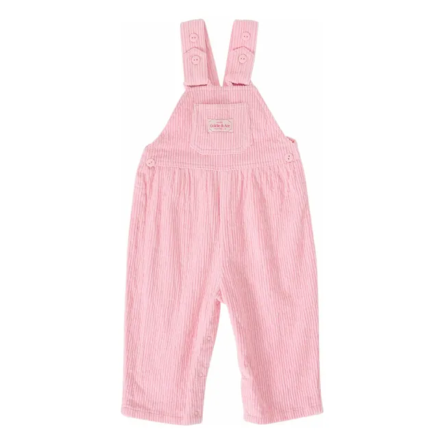 Salopette Velours Côtelé | Rose